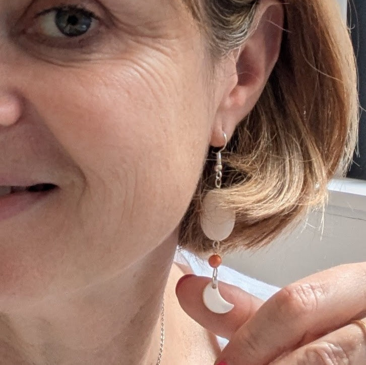 Boucles d'oreille Séléna